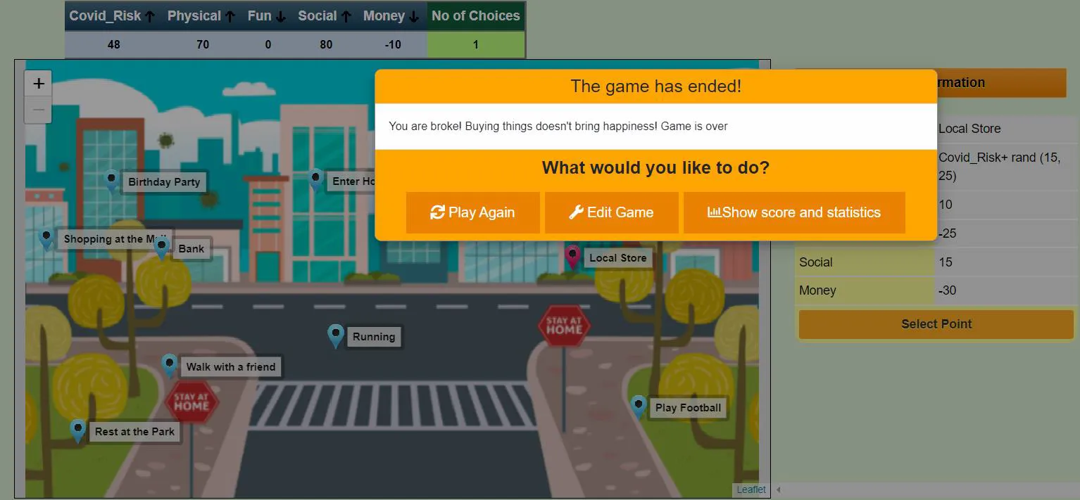End game notification