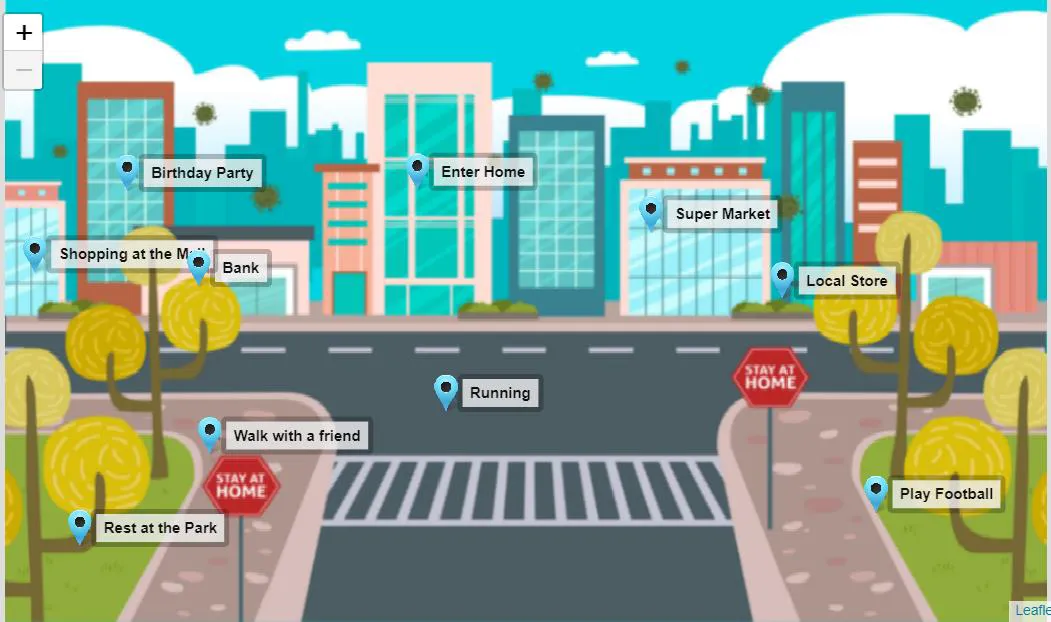 Illustrated City Map - \