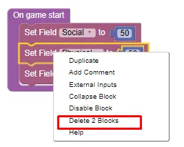 Delete block(s) with right-click