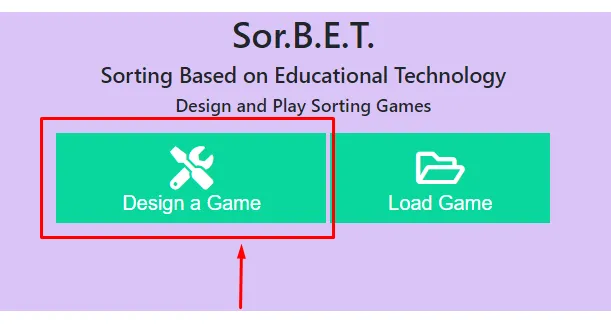 Design a Game Option