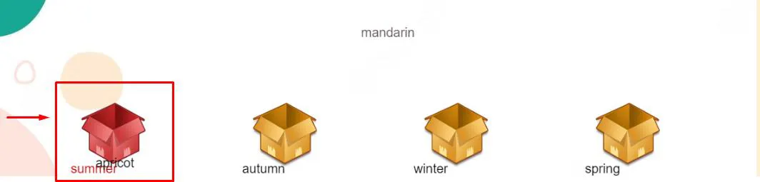 Example of a misclassified object